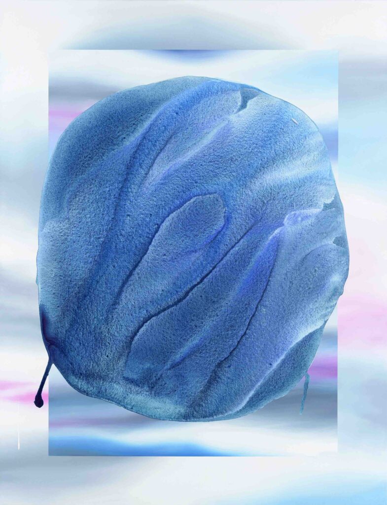 Axel WinterI don't chase, I attract, 2025, Acryl auf Leinwand, 130 × 100cm